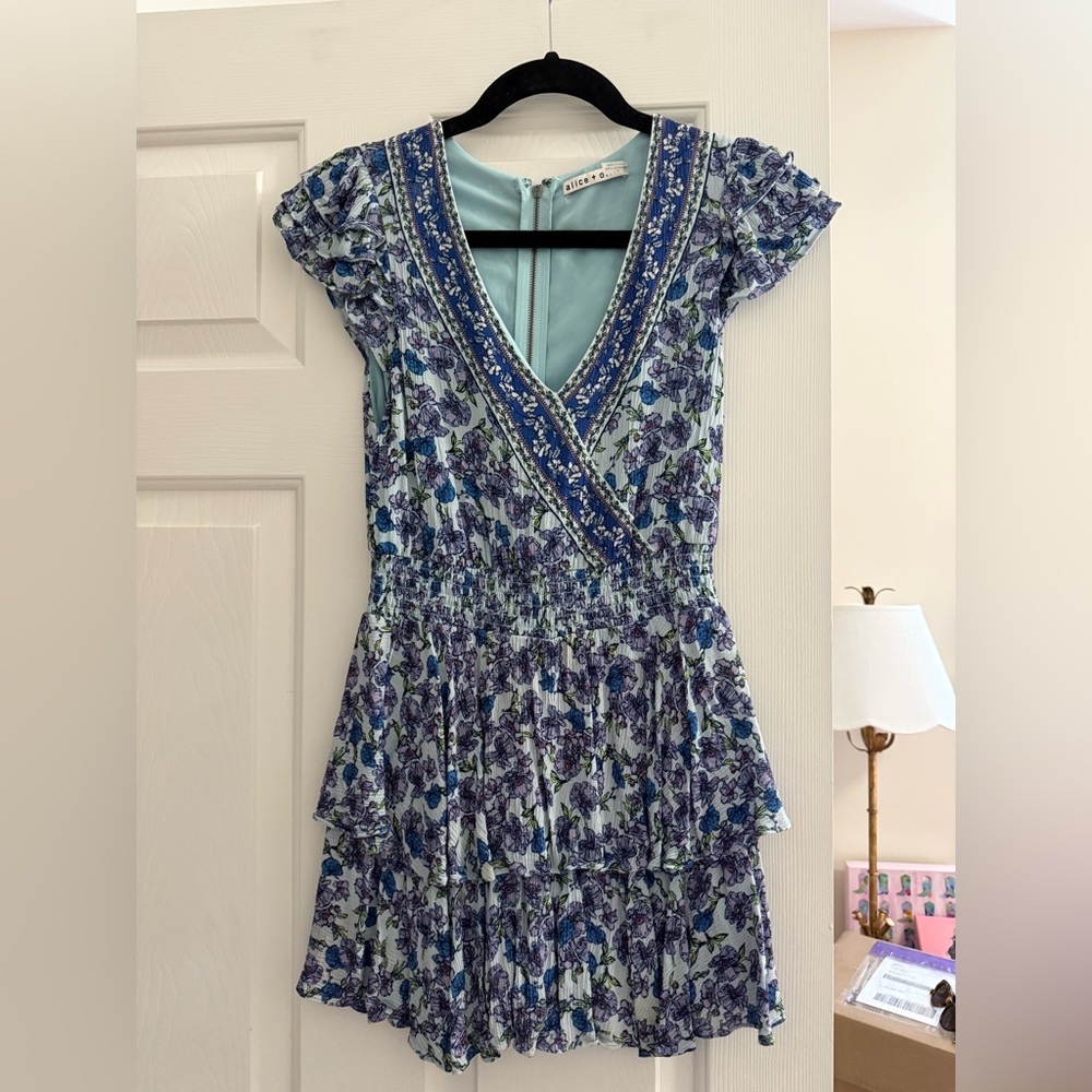 Alice + Olivia Floral Romper/Dress